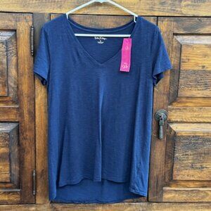 Lily Pulitzer Etta V-Neck - NWT - True Navy - Size Small